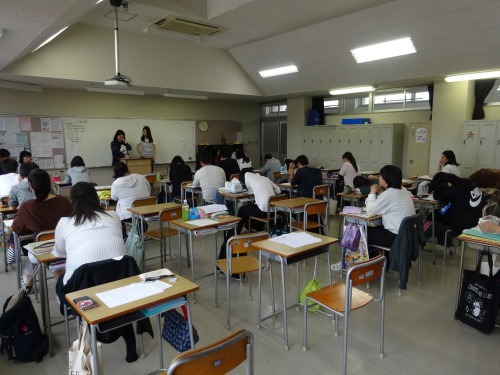 ２年生施設実習報告会