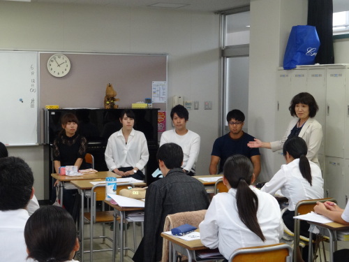 先輩の現場のお話、参考になります！