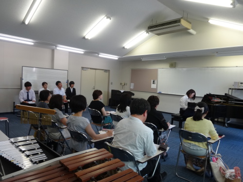 1年生　ドキドキのピアノ試験