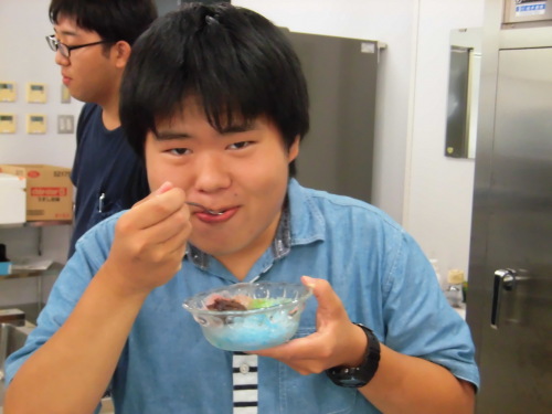 かき氷☆食べました