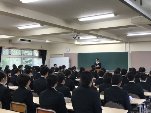 看護学科４０期生　実習終了式を行いました