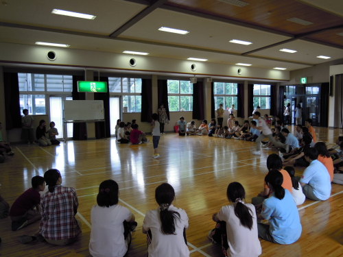 親子サマースクール事前オリ♪