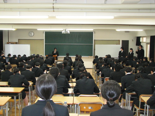 先輩から後輩へ♬