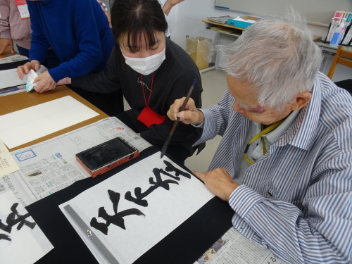 利用者様との文化活動★交流会★