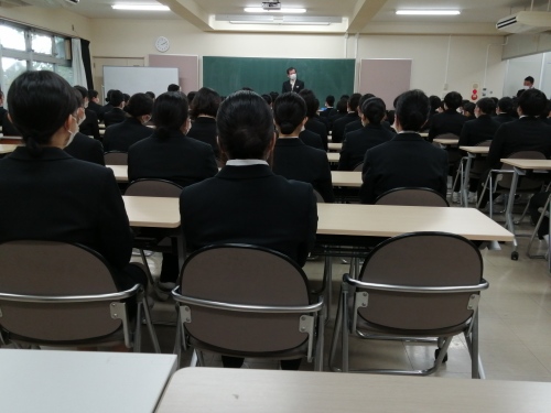臨地実習終了式を行いました