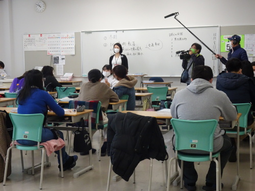 NHKの取材を受けたよ(◍´ꇴ`◍)