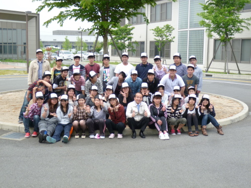 『山陽新聞』に、介護福祉科１年生が紹介されました ! !　
