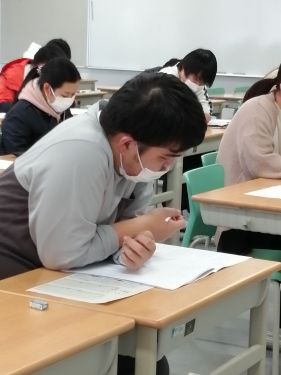 2年生、ラストスパートかけてます！