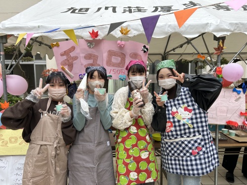 学院祭で盛り上がりました♬.*ﾟ