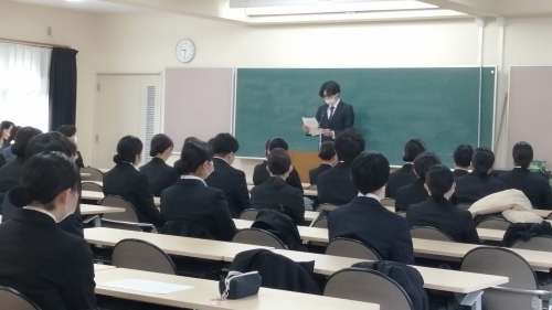 臨地実習出発式を行いました