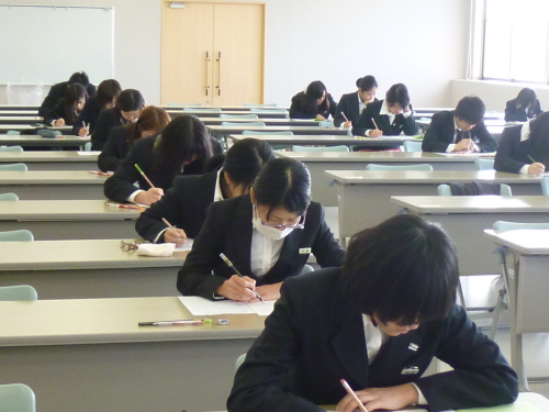 　新春に挑む !　～卒業試験をめざして～