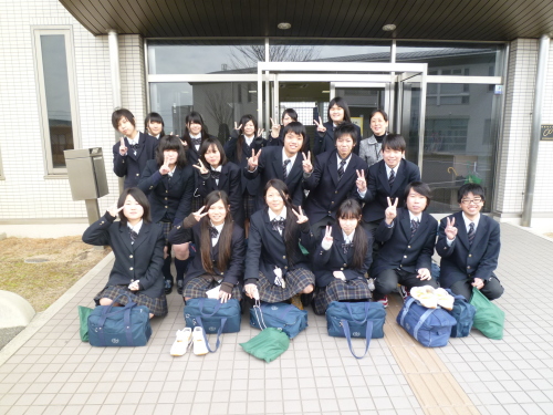 高校生がやって来た～(^O^)