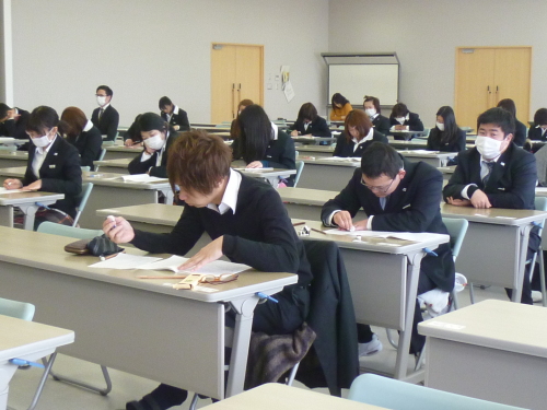 「 卒業時 共通試験　」　に挑む　!!