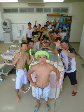 男たちのお風呂体験