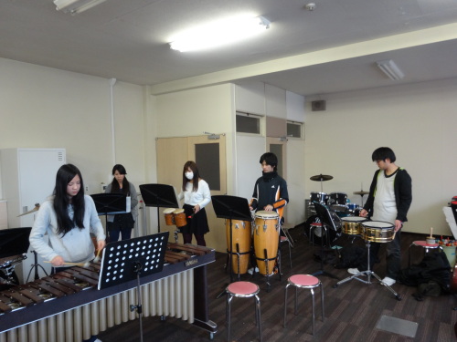 『卒業演奏会の練習♪』