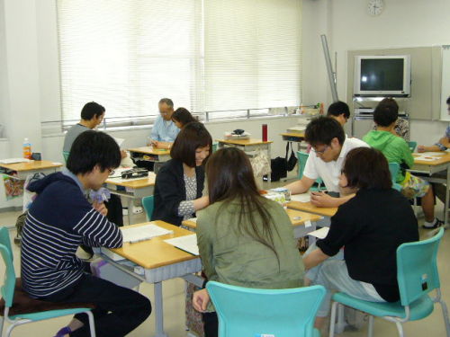 実習指導が始まりました。