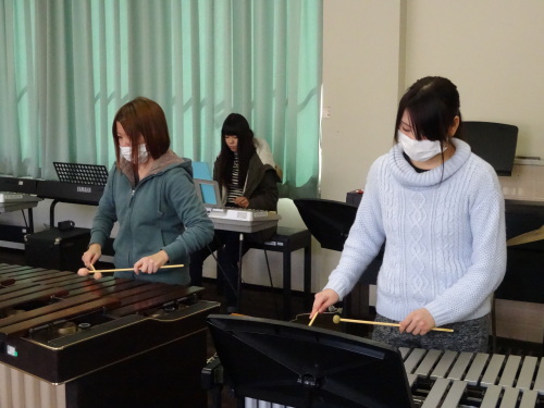 『器楽の練習♪　～卒業演奏会に向けて～』
