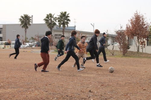 卒業まで あと1ヶ月。  卒業めざしてみんなでダ～ッシュ！