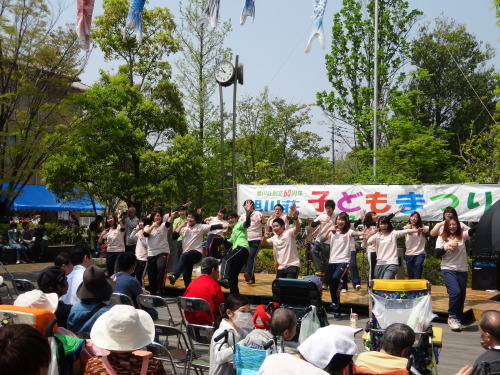 『旭川荘子どもまつりのボランティア♪』