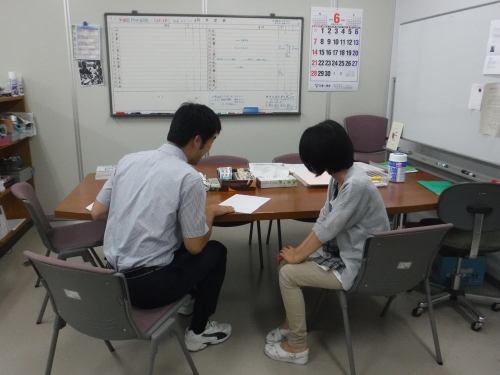 実習に向けて…プロフィール作成中