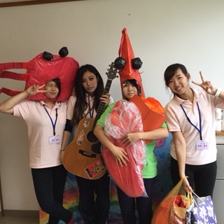 『夏祭りのボランティア♪』