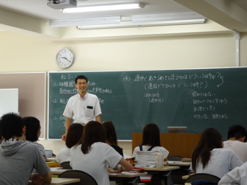 『幼保コースのスクーリング授業♪』