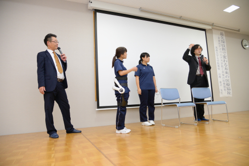 ロボットスーツHALの講演会が行われました！