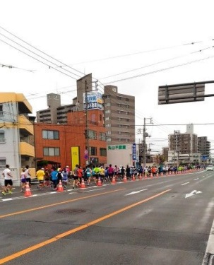 第１回おかやまマラソン！　完走しました(^^)v