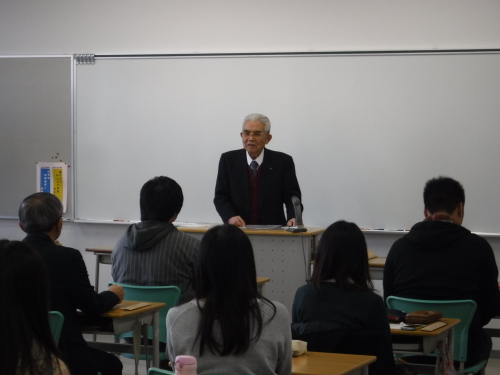 梅田先生からの激励！