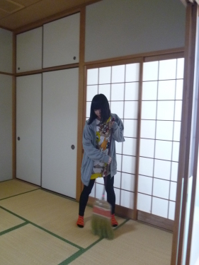 お掃除、お裁縫