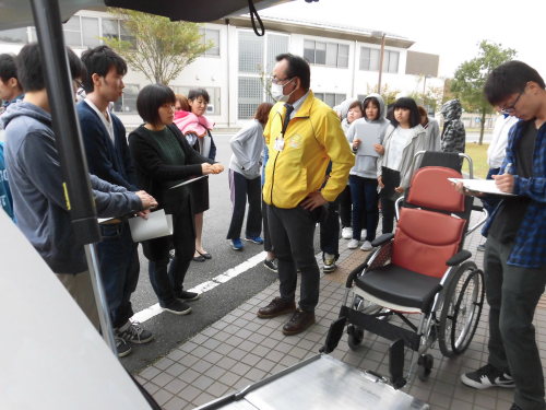 介護タクシーの授業