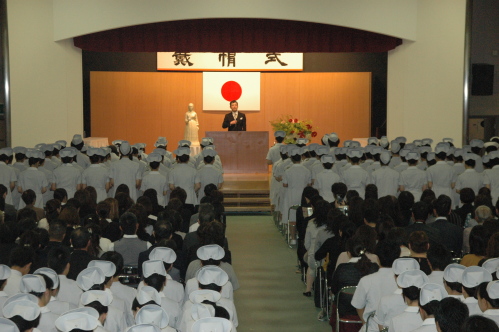平成２９年度　戴帽式を行いました。