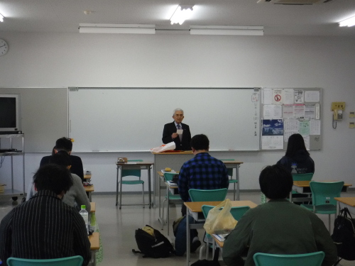 梅田先生からの激励会！！！