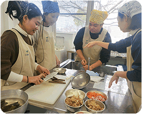 介護福祉×料理